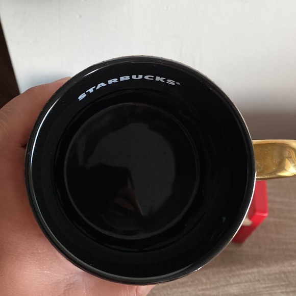 2019 Starbucks Gold Scalloped Mermaid Scales Coffee/ Tea Mug - Picture 8 of 9